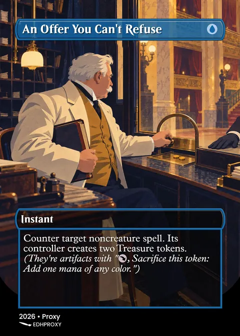 An Offer You Can't Refuse card with original art