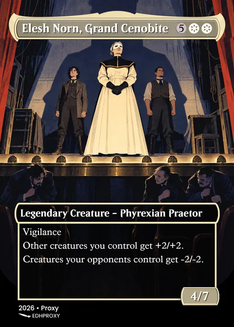 Elesh Norn, Grand Cenobite card with original art