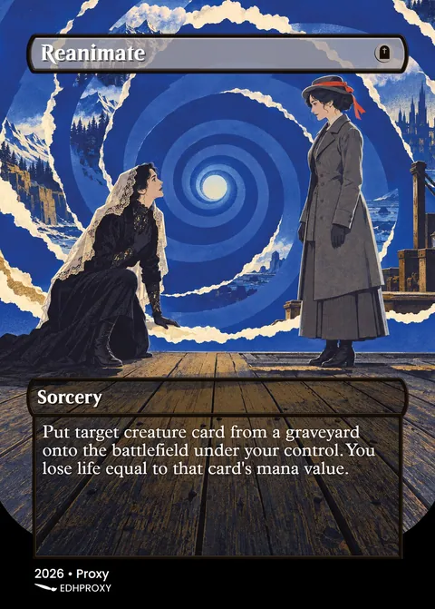Reanimate card with original art