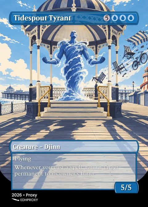 Tidespout Tyrant card with original art