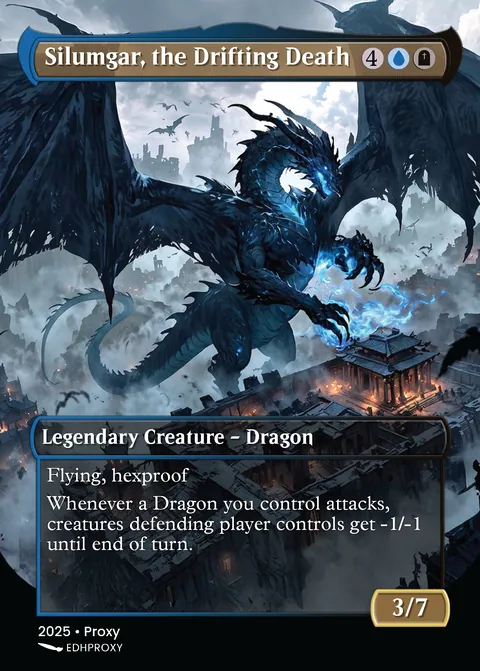 Silumgar, the Drifting Death card with original art