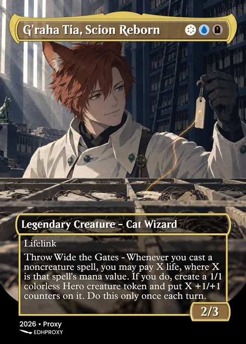G'raha Tia, Scion Reborn card with original art